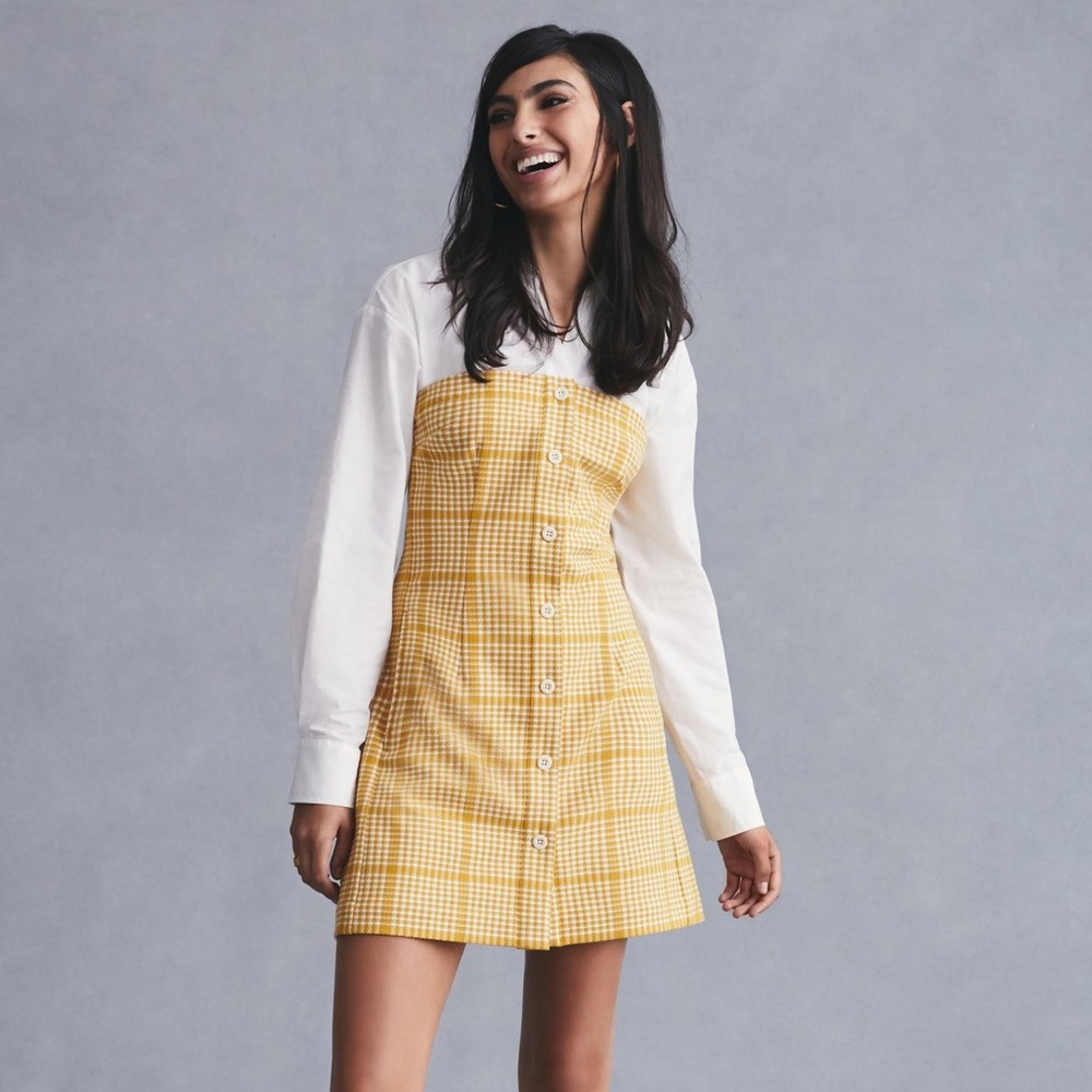 NWOT Maeve by Anthropologie knit twofer mini dress❤️❤️❤️❤️